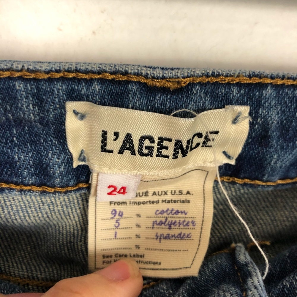 L’AGENCE El Matador high rise skinny jeans - Picture 3 of 7